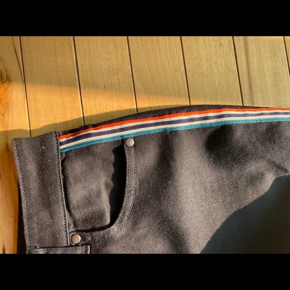 BB Dakota black jeans with stripe detail 4 avail - Picture 3 of 6